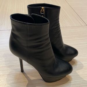 Sergio Rossi platform boots